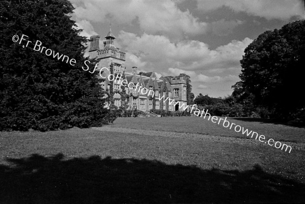 MALLOW CASTLE IN THE GARDEN VIEWS FROM SOUTH WEST